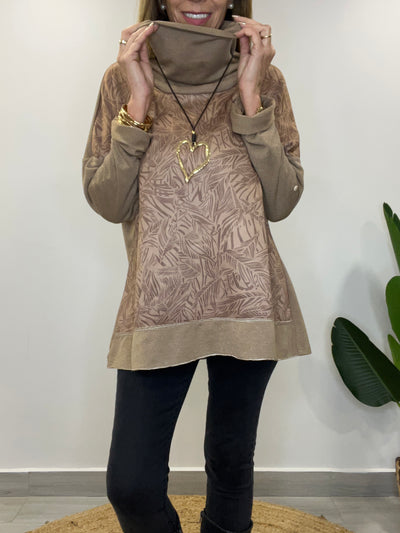 Sweater Espiga Taupe