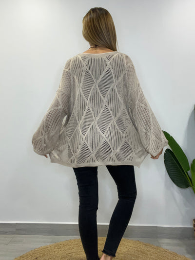 Sweater Hilo Génesis Fango