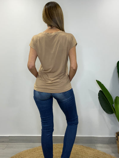 Polera Tessa Camel