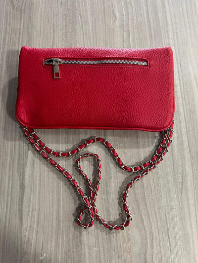 Cartera cadenas Alas roja