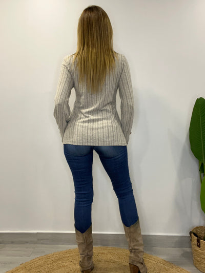 Sweater cuello Pola Arena