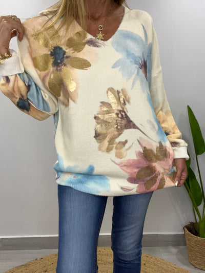 Sweater Italiano Delicia Crema