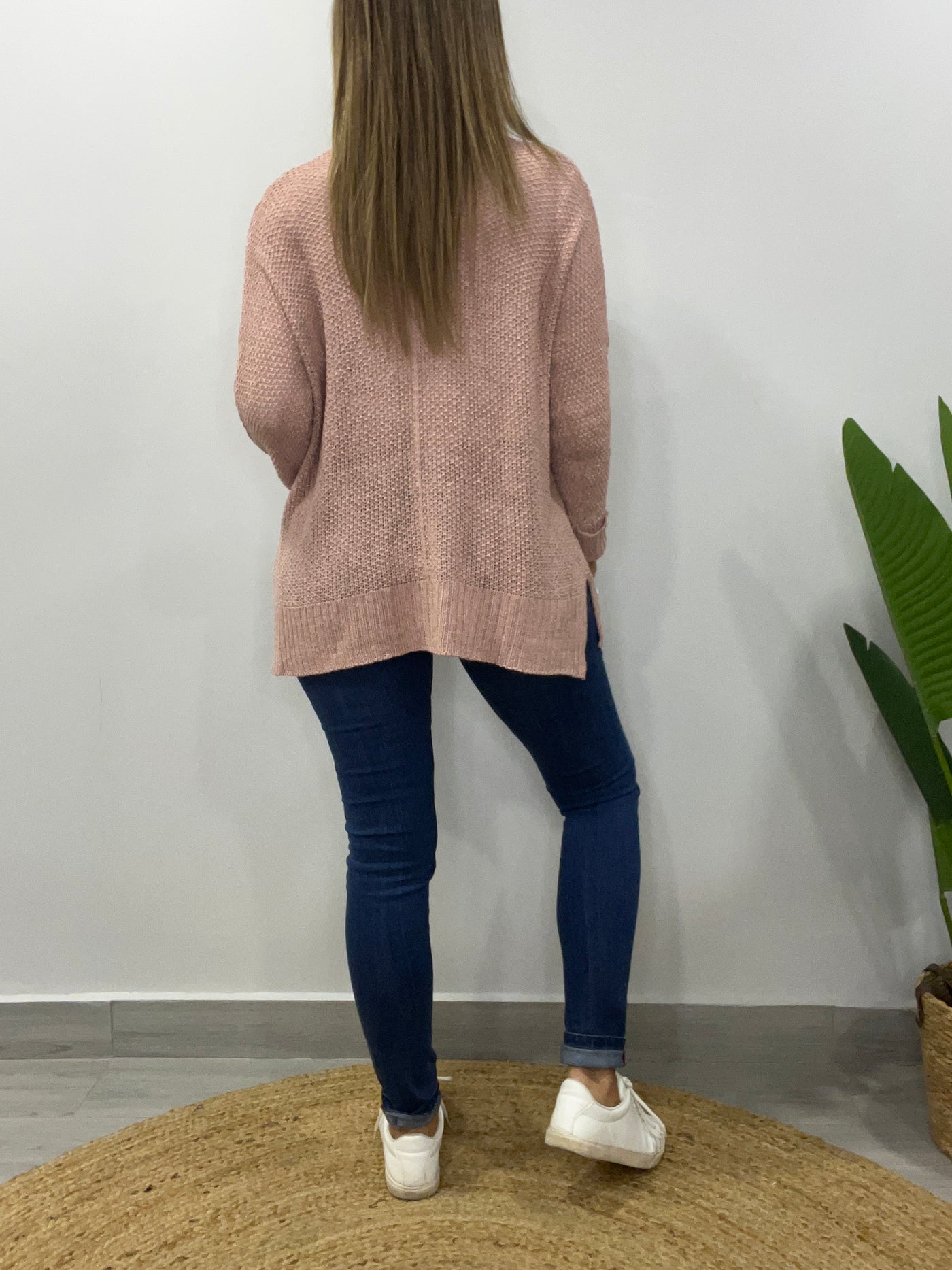 Sweater Hilo Mantua Rosa