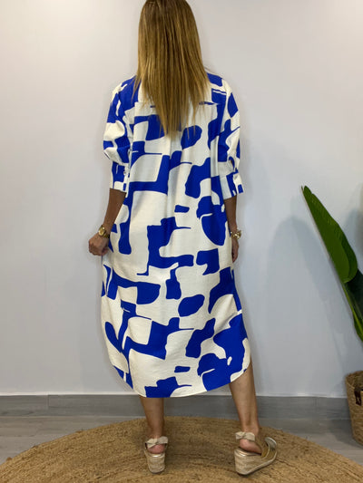 Vestido Venus Azulino