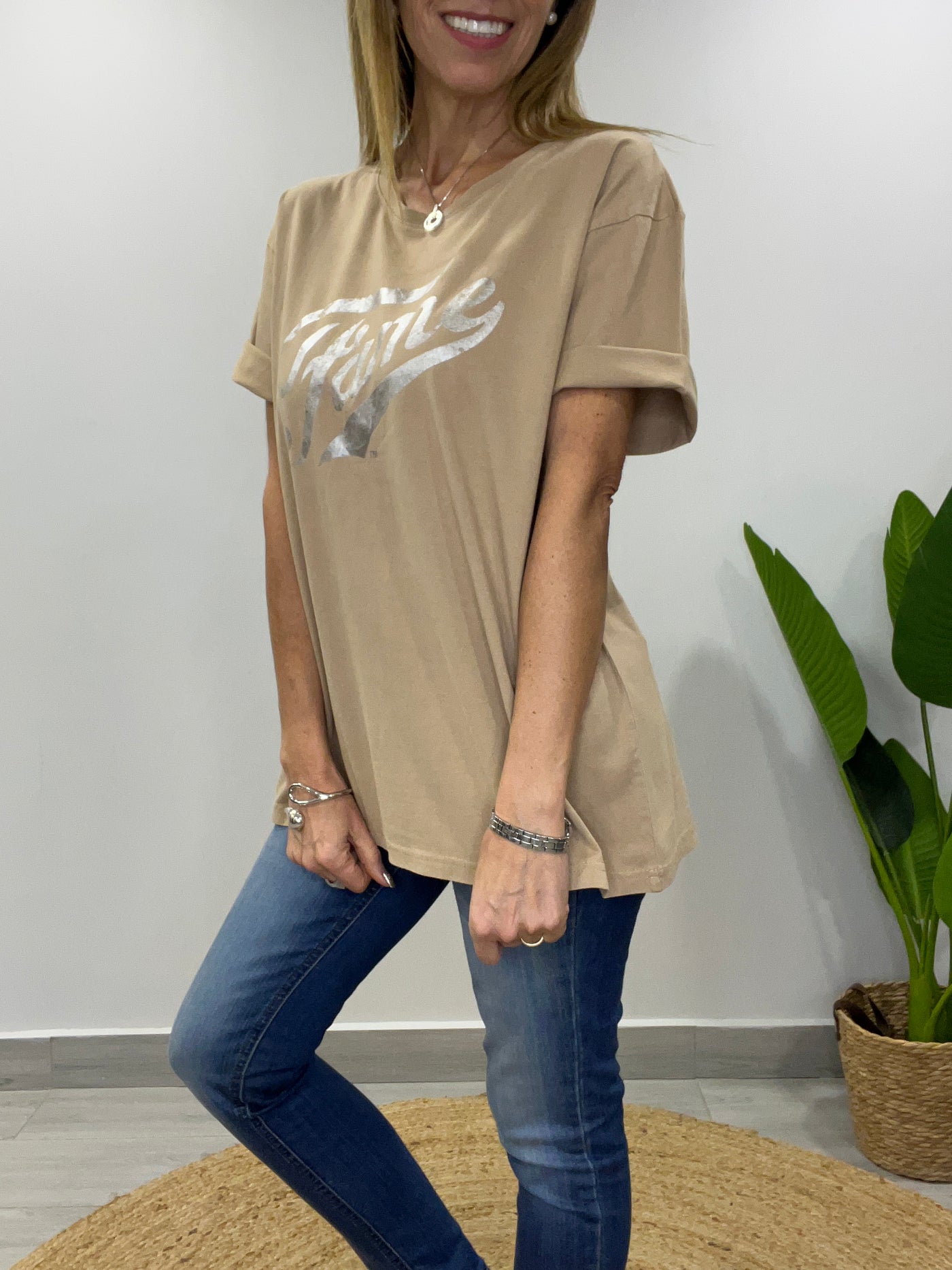 Polera Fame Camel