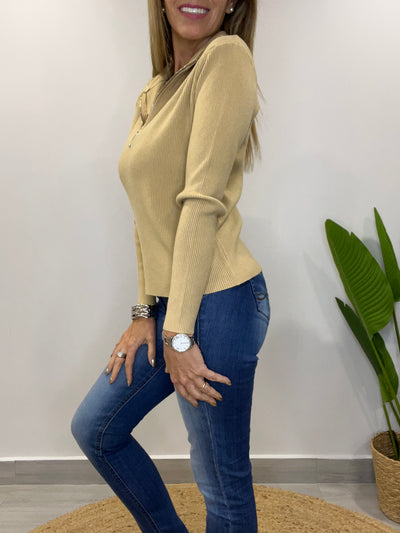 Sweater Sirena Camel