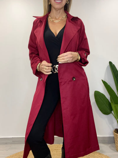 Trench Magnifico Beige Cherry