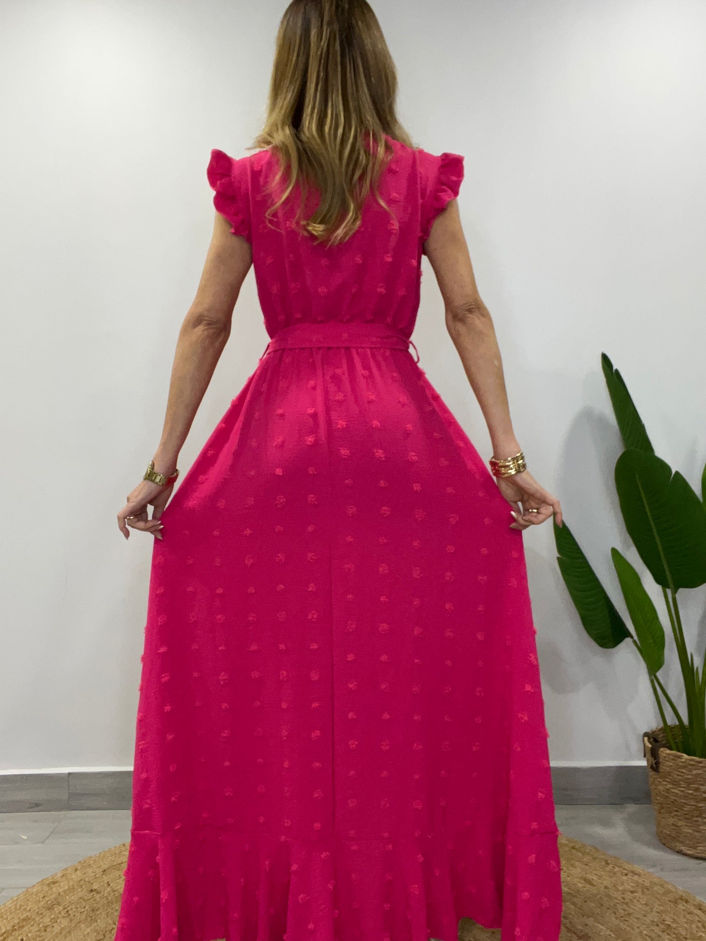 Vestido Volare fucsia