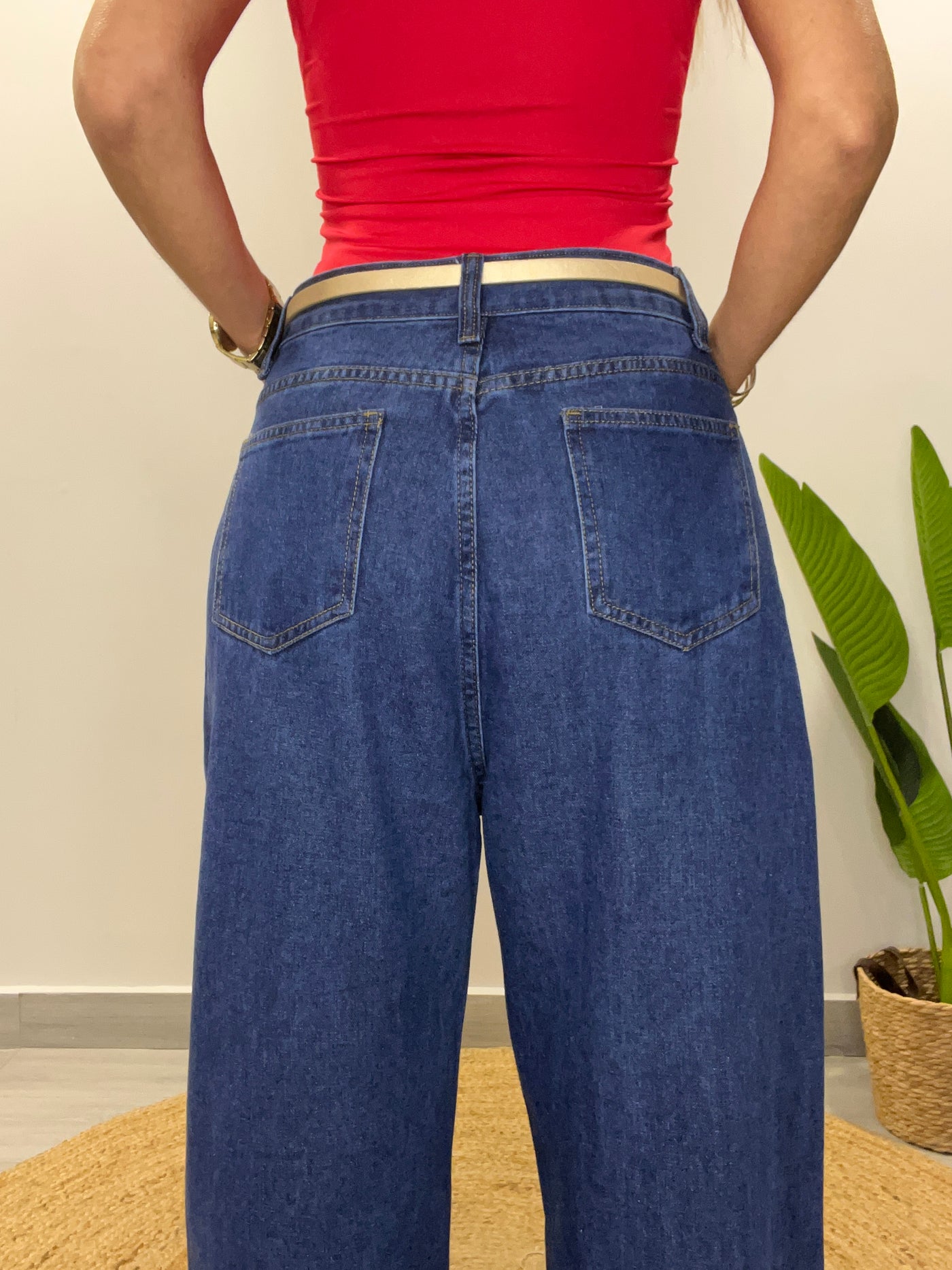 Jeans Belleza Azul talla M