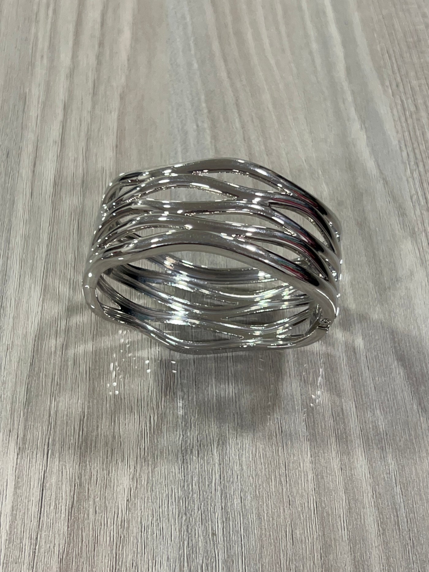 Pulsera Esclava Tifani plateada