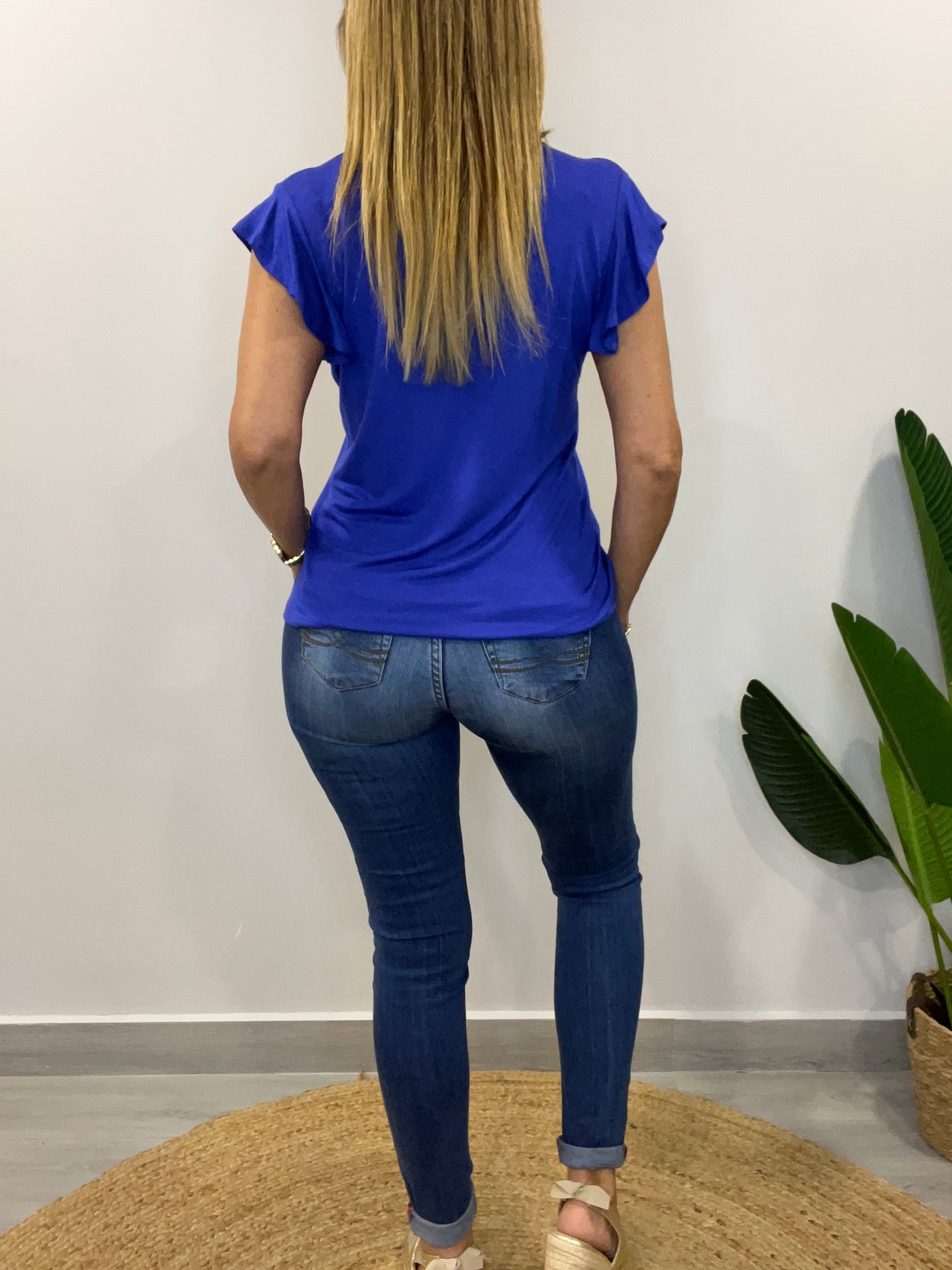 Polera Angels Azulino