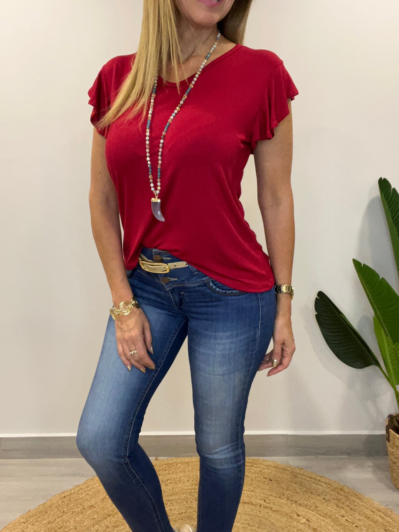 Polera Angels Rojo Italiano