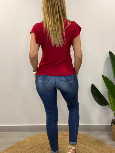 Polera Angels Rojo Italiano